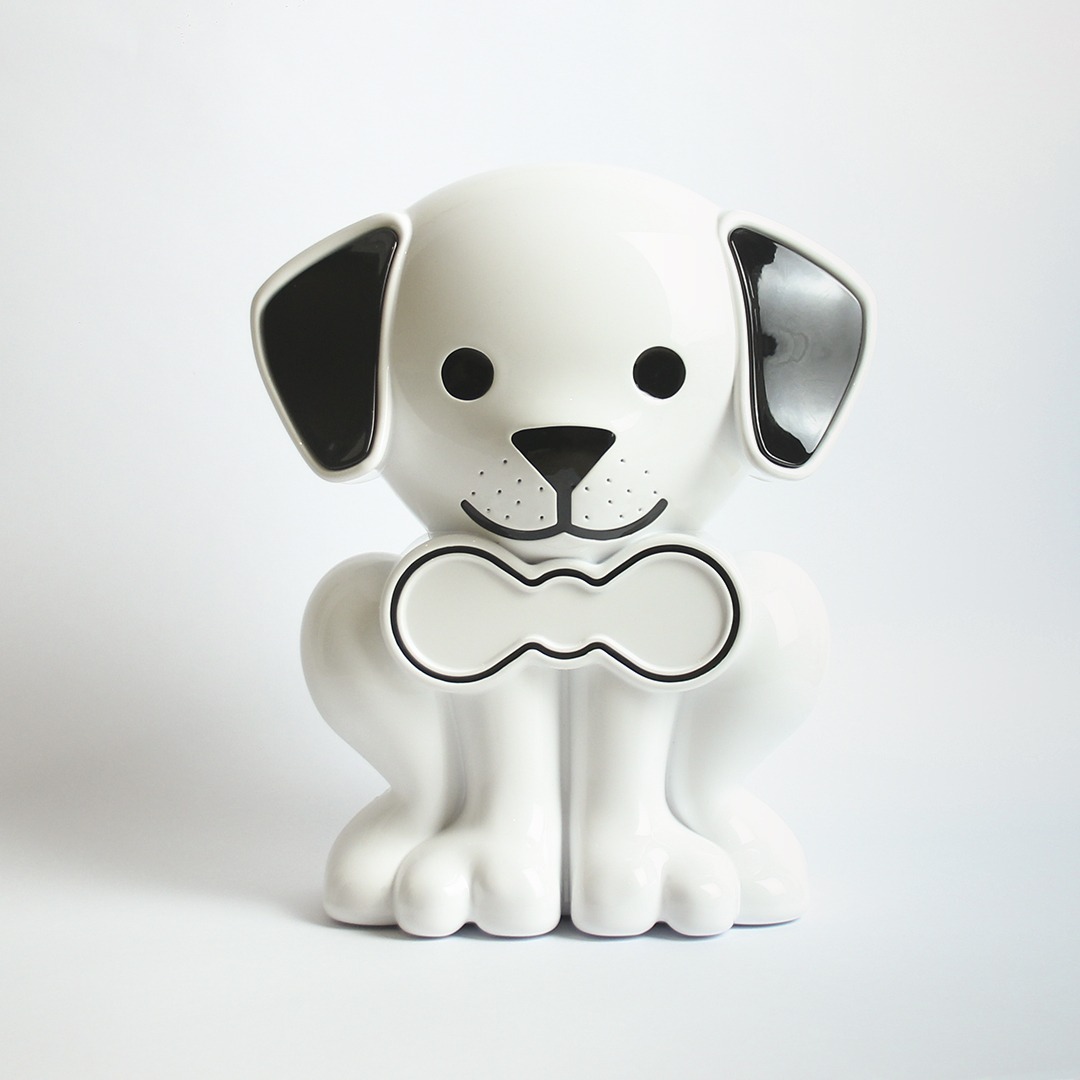 Urna Canina Branca